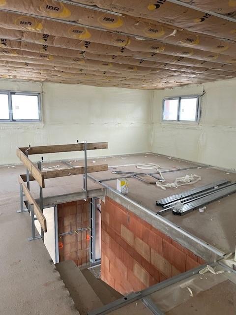 Projection de Mousse aux murs - GRANDFONTAINE