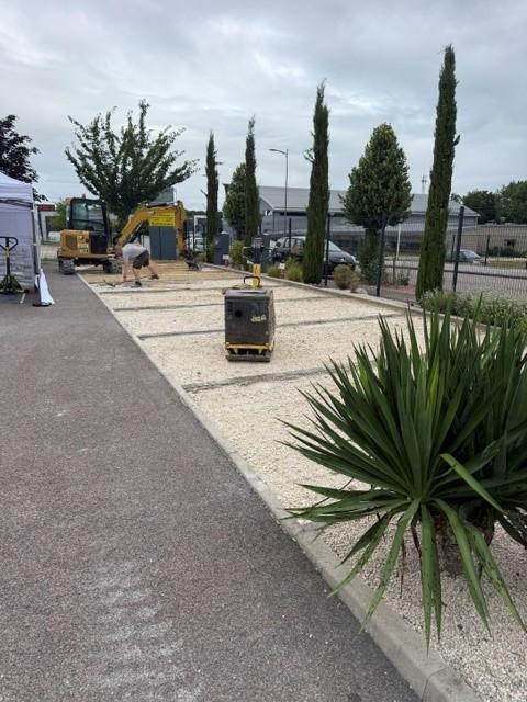 12 - Préparation d'un chantier d'application de résine